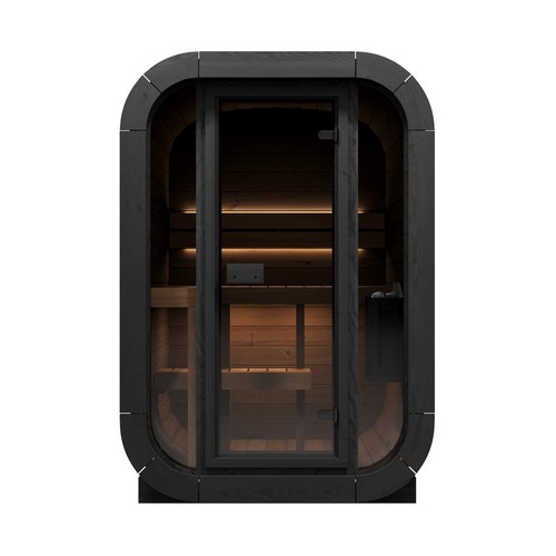 Mini square cube outdoor sauna - cube,