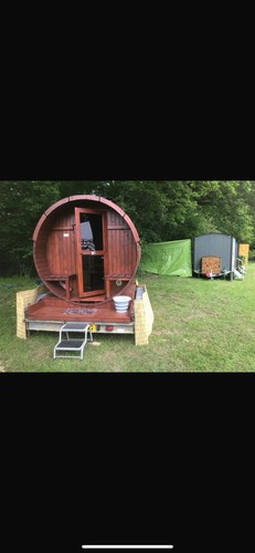 Mobile barrel sauna metres - barrel,