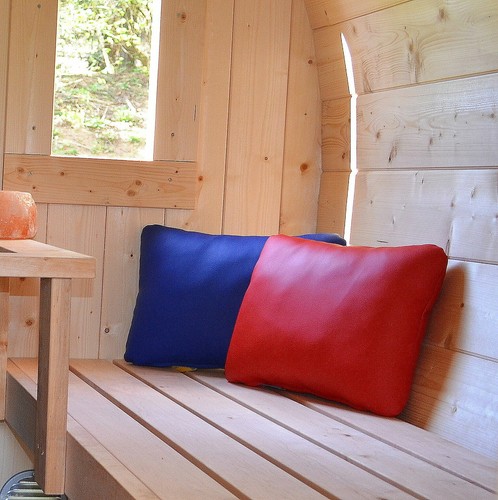 Sauna pillow 50x40 - sauna, faux