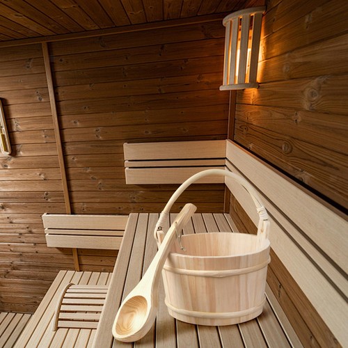 Sauna barrel and ladle - sauna,