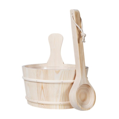 Wooden hot tub barrel sauna - barrel,