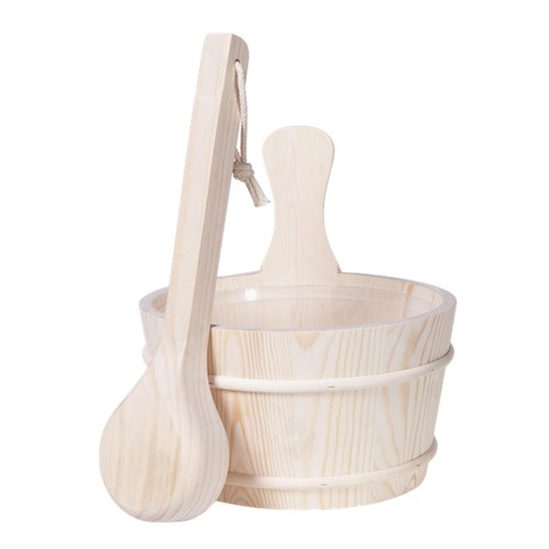 Sauna wooden bucket - 4l,