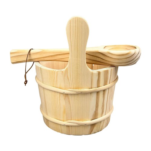 Wooden sauna barrel - wooden,