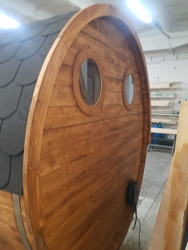 Luxury outdoor barrel - , sauna
