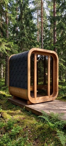 Mini square cube - cube, sauna